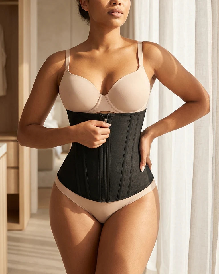 Waist Trainer con 15 varillas de acero para moldear y entrenar