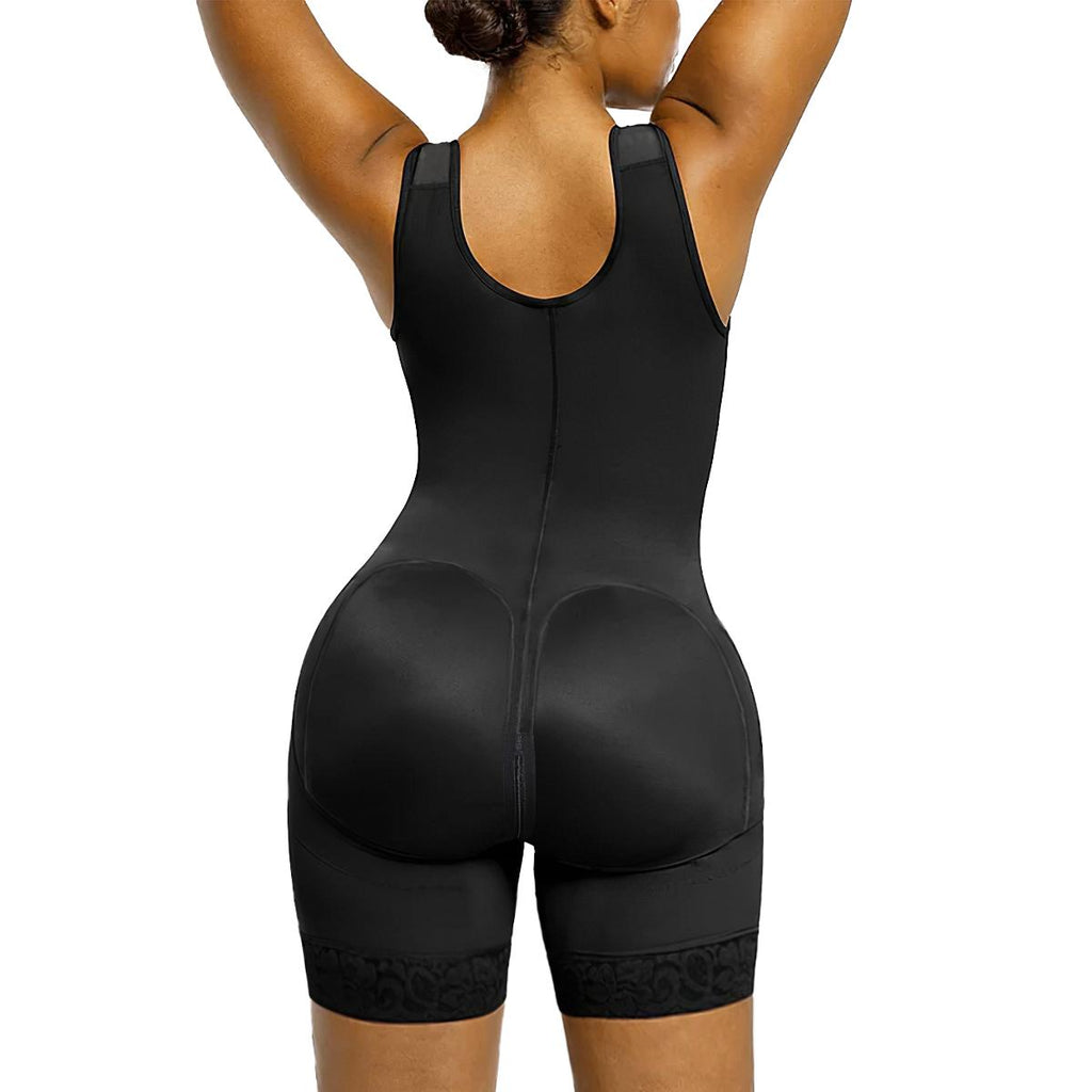 Faja de cuerpo completo con cierre en la entrepierna