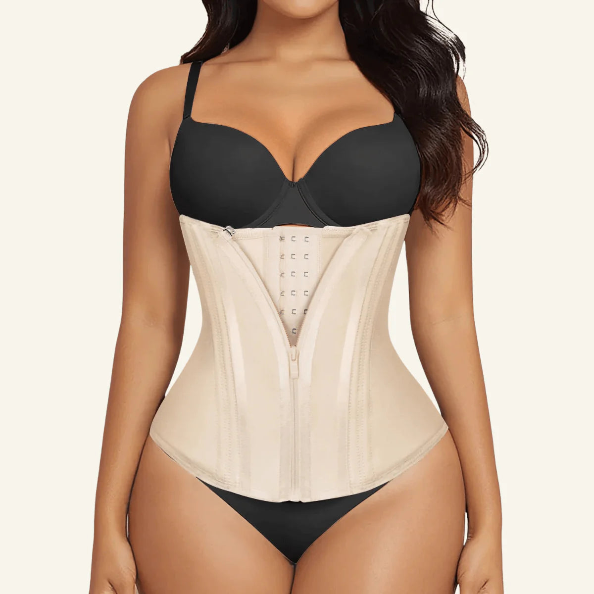 Waist Trainer con 15 varillas de acero para moldear y entrenar